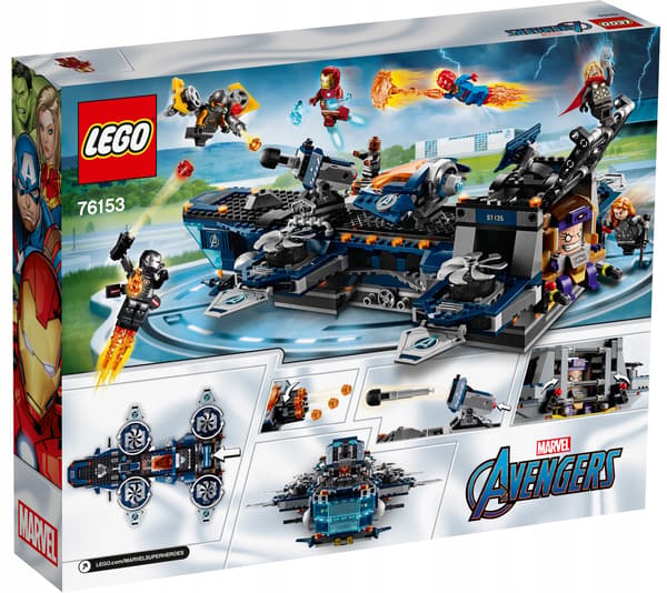 76153 – LEGO Marvel – Avengers Aircraft Carrier