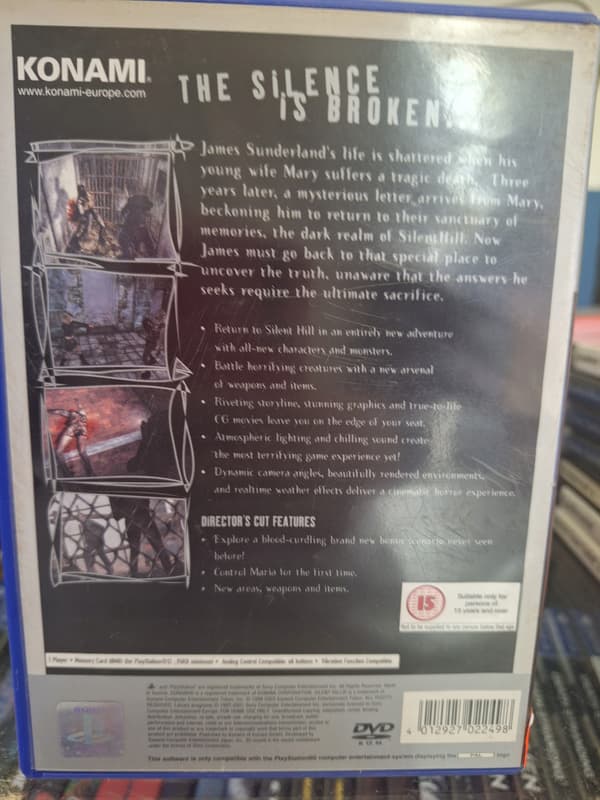 Silent Hill 2 for PS2, Gaming Centre
