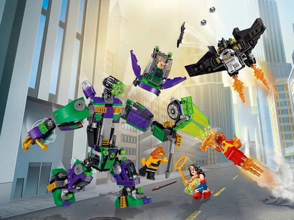 Lego DC @@@ LEX LUTHOR + MECH @@@ from set 76097