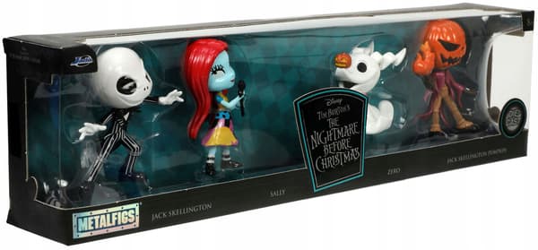 JADA METALFIGS HALLOWEEN TOWN 4 FIGURES