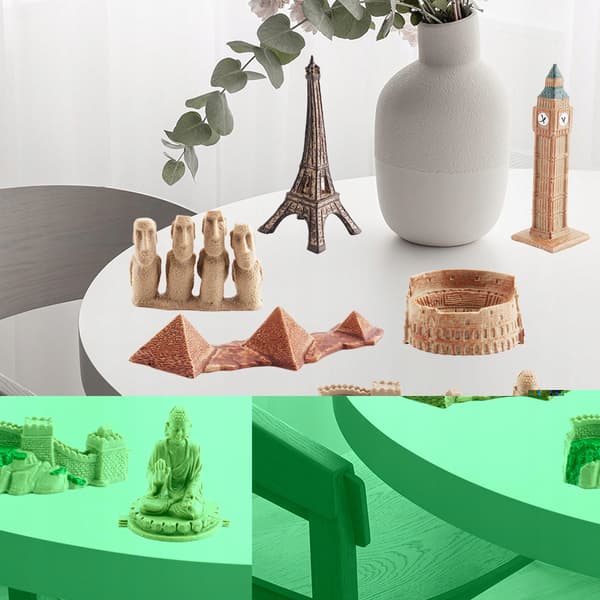 Set of 7 Micro Educational Construction Models