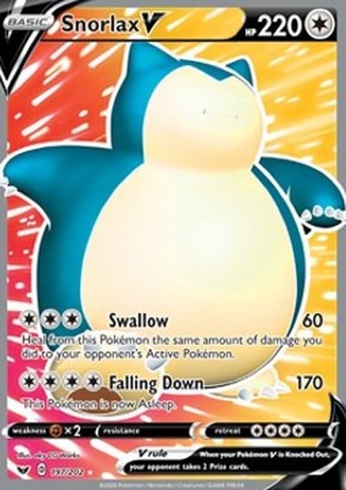 Pokemon Snorlax V