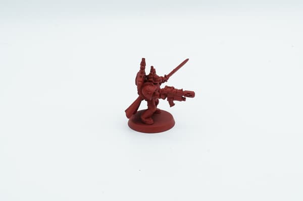 Warhammer 40k Blood Angels Commander plastic figurine