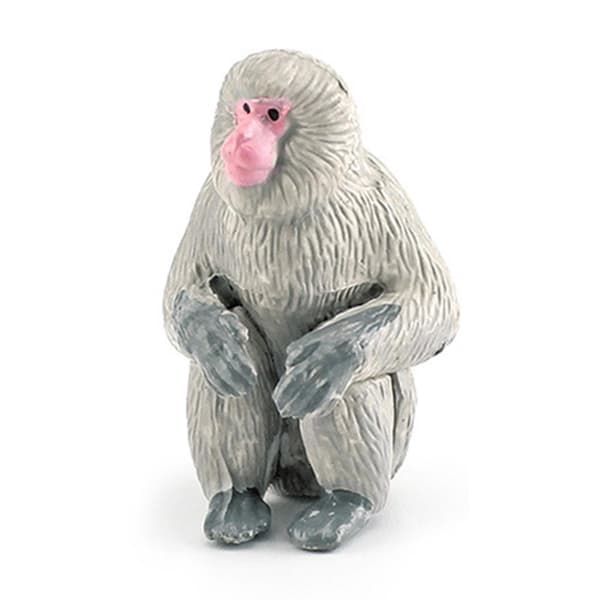 10 Plastic Mini Orangutan Monkey Figurines – ‘Tiny Jungle’ Party Favours