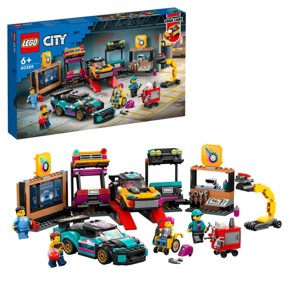 LEGO City 60389 Car Tuning Workshop