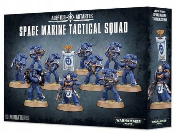 Space Marines Tactical Squad (48-07) Games Workshop 99120101316