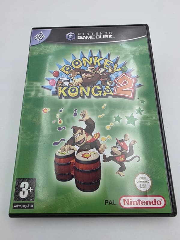 NINTENDO GAMECUBE DONKEY KONGA 2 ORIGINAL