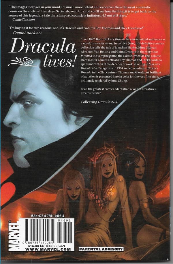 Marvel Dracula Comic Book 2011 (in English), 200 pages