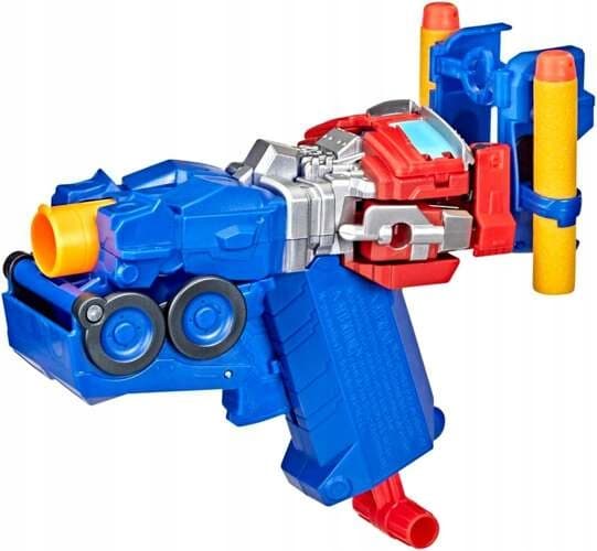 NERF TRANSFORMERS OPTIMUS PRIME 2-in-1 ROBOT BLAST GUN WITH PROJECTILES BY HASBRO