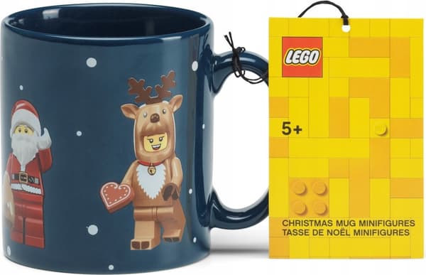 LEGO 5008078 Christmas Ceramic Mug with Minifigures