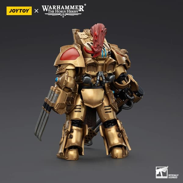 JoyToy Legio Custodes Aquilon Terminator Squad with Infernus Firepike