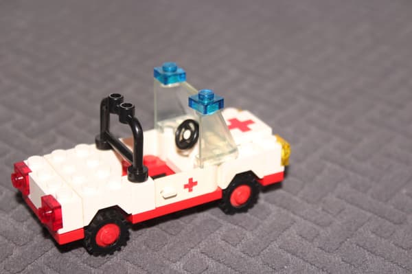 LEGO CITY TOWN 6629 INSTRUCTIONS: Ambulance
