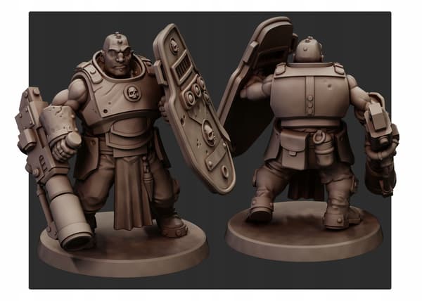 Thugs v1 Red Pilgrim Miniatures 28 mm