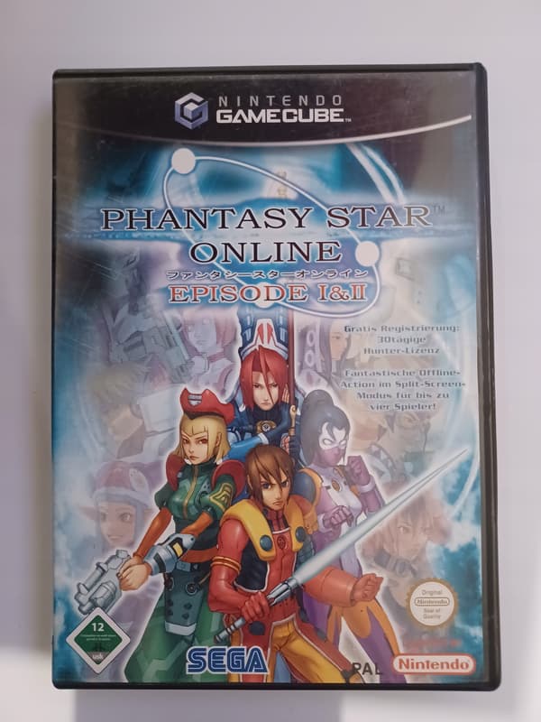 Phantasy Star Online Episodes I & II, GameCube