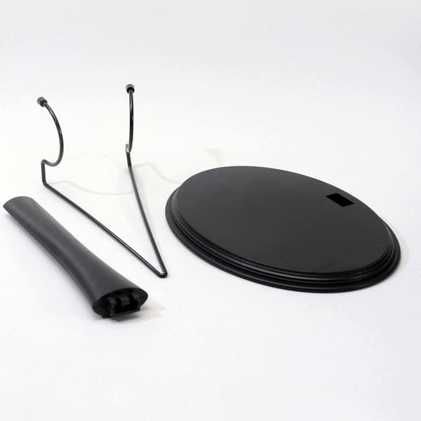 Black 12-inch doll stand – Basic accessory for action figures – Model B stand