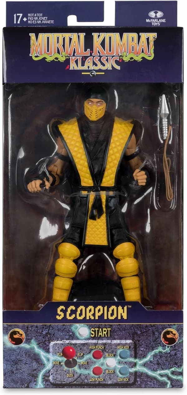 Mortal Kombat Classic Scorpion Action Figure