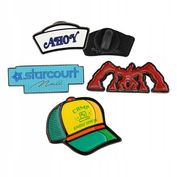 Stranger Things Pins 4-Pack, Season 3