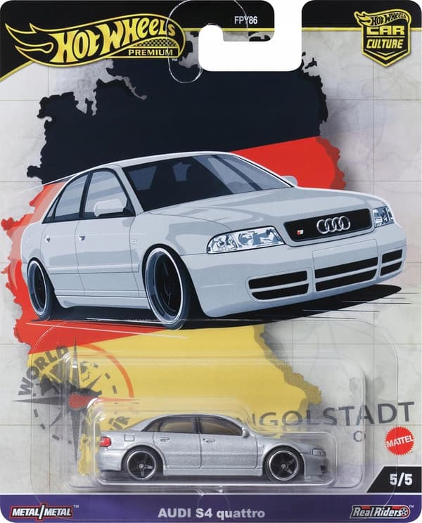 Hot Wheels Premium – Audi S4 Quattro