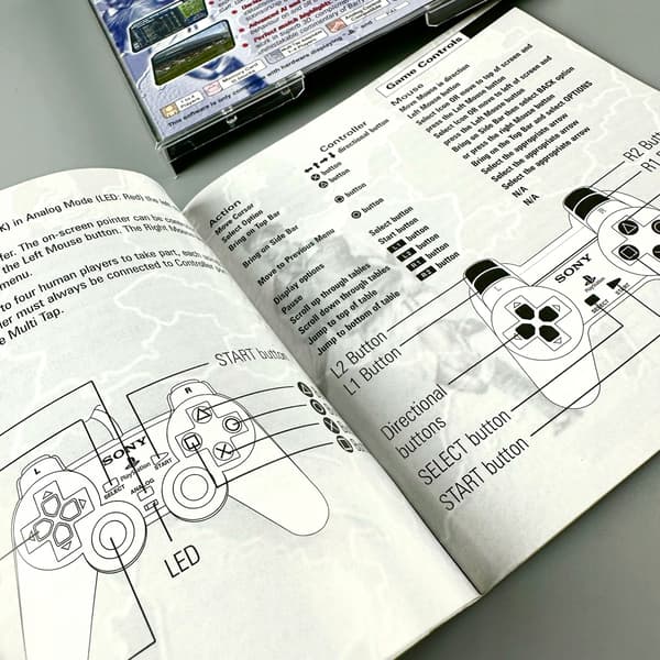 Premier Manager 2000 | PS1 | PSX | PLAYSTATION | 3xA SET