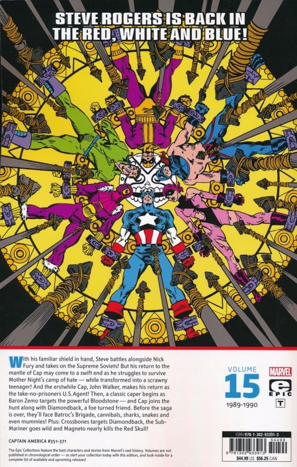 Captain America Epic Collection: The Bloodstone Hunt, Marvel Comics