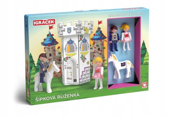 Igráček Sleeping Beauty – a creative set based on the fairy tale