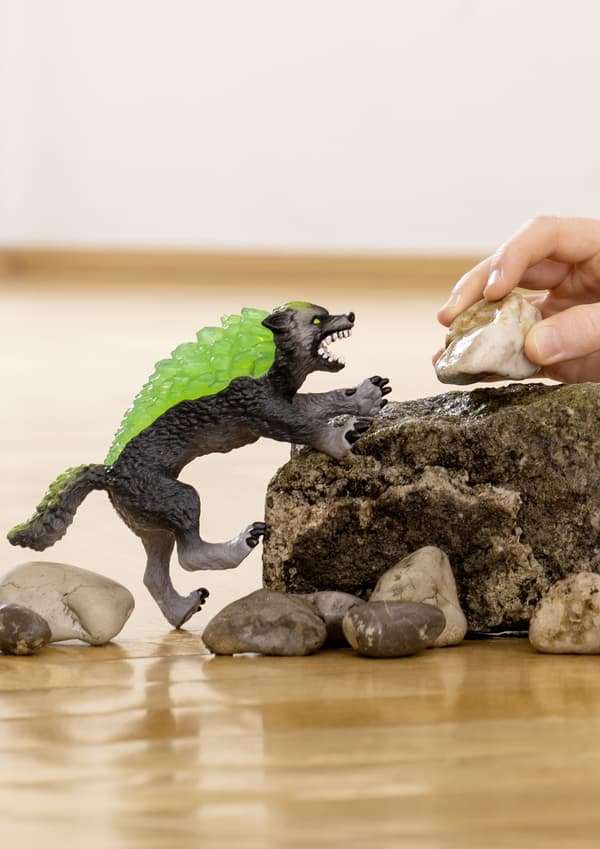 Eldrador Creatures Granite Wolf – Schleich 70153