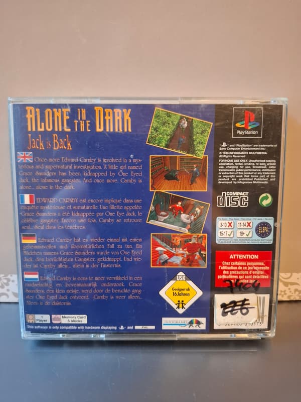 ALONE IN THE DARK: JACK IS BACK (PS1)