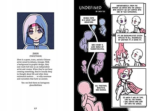 OUT SIDE TRANS+NONBINARY COMICS – David Daneman (BOOK)