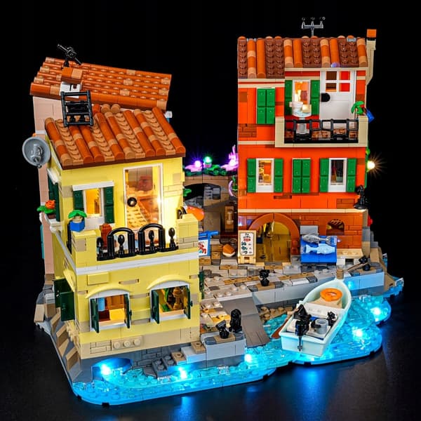 Lighting set for LEGO IDEAS Italian Riviera 21359