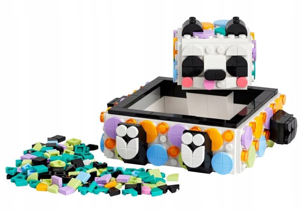 LEGO Dots 41959 Container with a cute panda