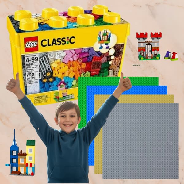 LEGO Classic Set 10698: Large Box + 4 building bricks
