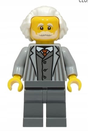 LEGO Ideas Orient Express Passenger minifigure – Scientist, idea173, 21344