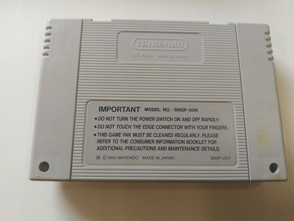 STRIKER SNES PAL NINTENDO ENG