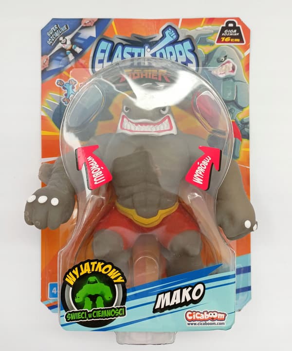 Elastikorps Fighter MAKO Glowing 16 Figurine – a gift for a boy