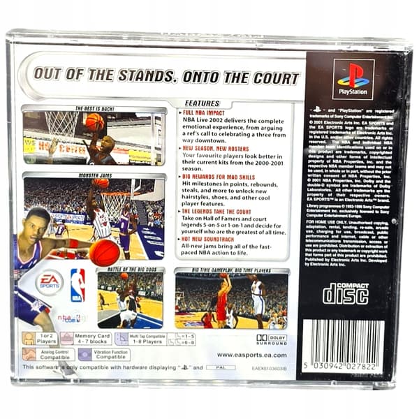 NBA LIVE 2002 PSX PlayStation (PSX) PS1