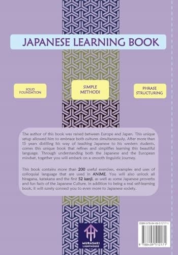 Murasaki: Japanese Learning Book – Beginner A1: From scratch and step by step