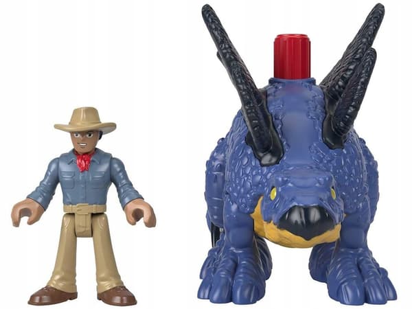 Jurassic World Imaginext Set: Stegosaurus and Dr Grant Figures ZA5097