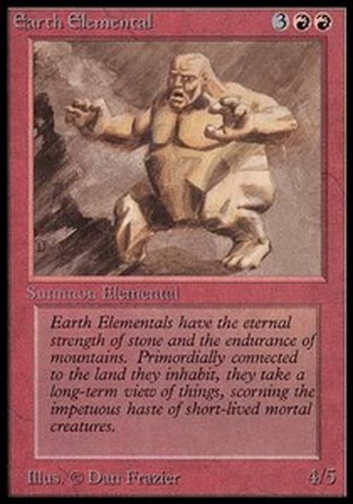 Magic: The Gathering Earth Elemental