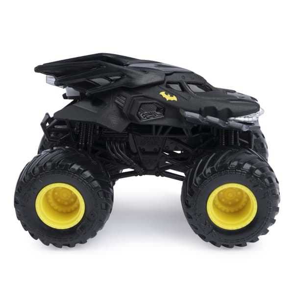 Batman Monster Jam Megalodon vs the Batmobile Monster Trucks Spin Master