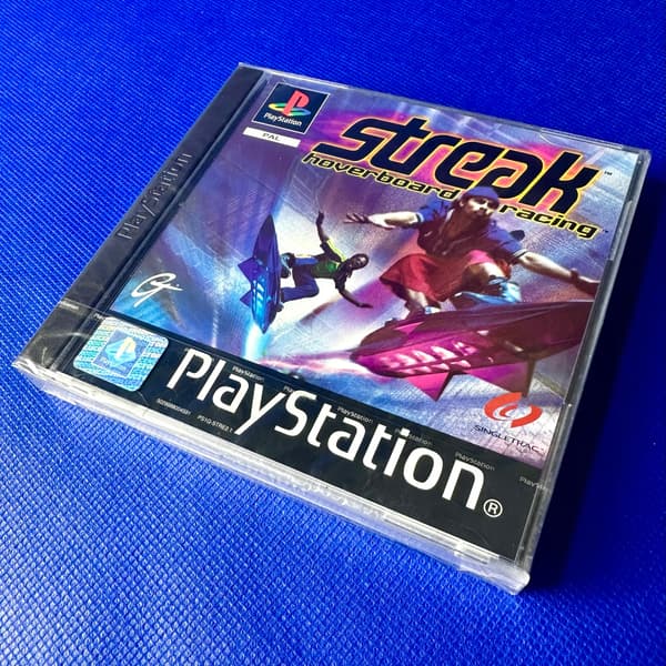 Streak: Hoverboard Racing | PS1 | PSX | PLAYSTATION 1 | NEW | + PROTECTOR