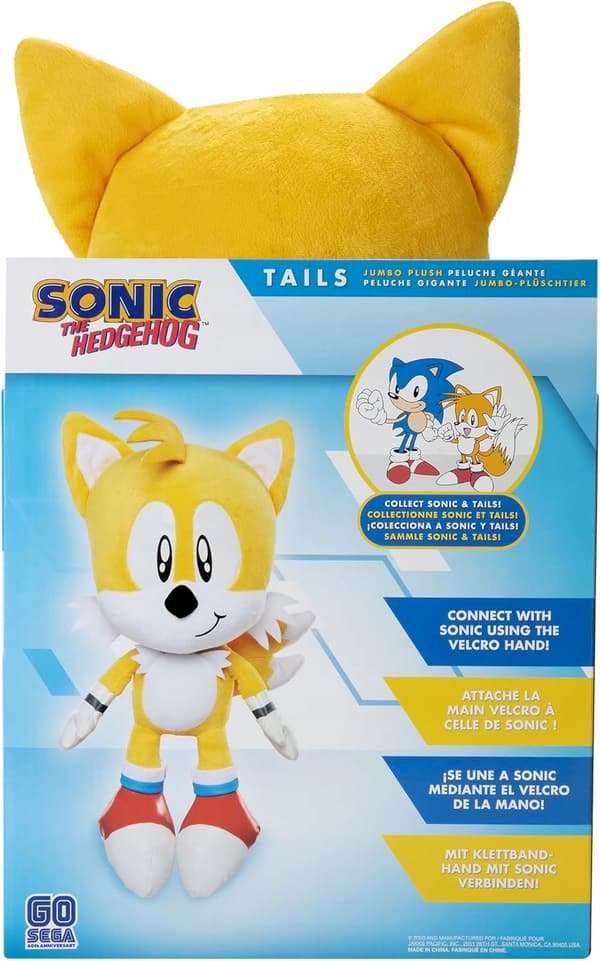 SONIC COLLECTOR'S FIGURINE, 50 CM, MULTICOLOURED