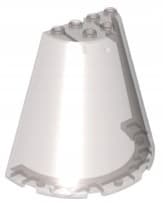 LEGO Trans Black Half Cone 8x4x6 (47543/6259941)