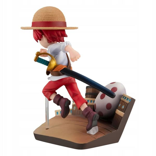 One Piece Shanks ‘Run Run Run’ G.E.M. Figure, 13 cm