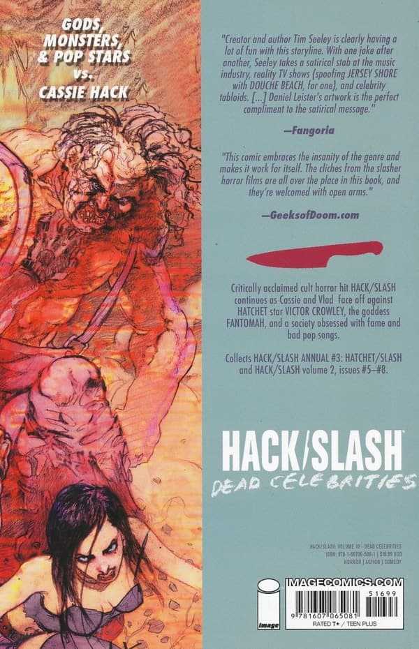 Hack/Slash Volume 10: Dead Celebrities by Seeley Tim