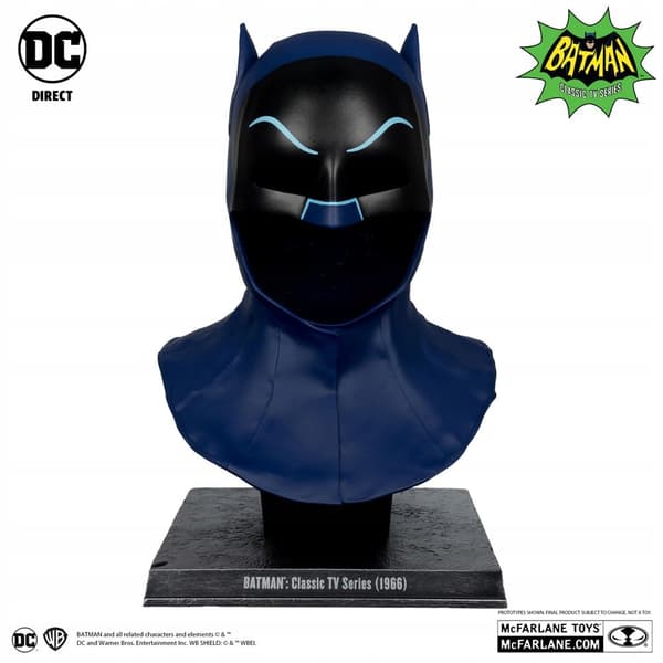 Batman 1966 DC Direct Replica 1:1 Batman Cowl 53 cm
