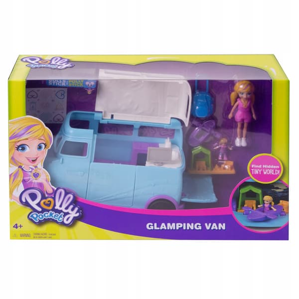 Polly Pocket Figures – Camping Campervan