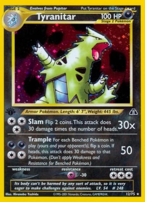 Pokemon TCG Tyranitar