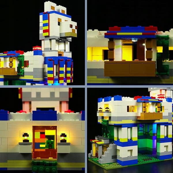 LED LIGHTING SET FOR LEGO 21188 LAMA VILLAGE