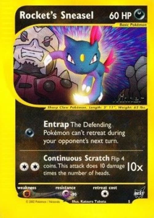 Pokemon Rocket's Sneasel