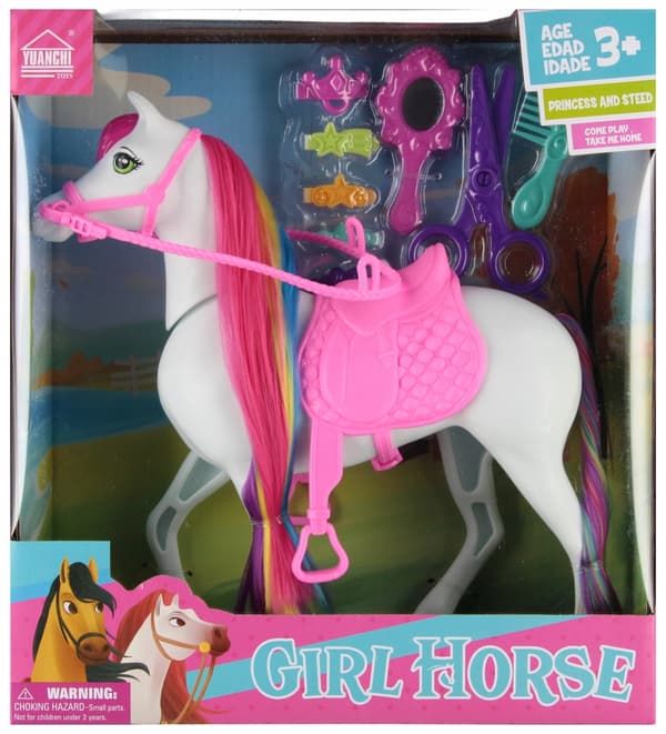 Mega Creative Toy Horse with Accessories 570966 Mega Creative
